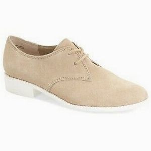 Seychelles Tan Suede Lace-Up Shoes